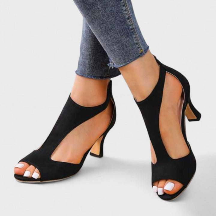 Zorina | Bequeme Orthopädische Sandalen mit Absatz 7