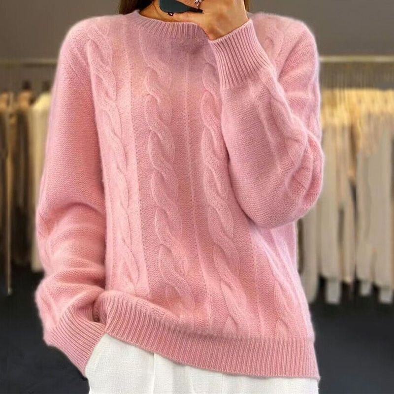 Jasmine | Warm gestrickter Pullover für kühle Tage