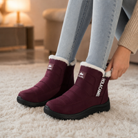 Katherine | Waterproof and Fuzzy Snow Boots