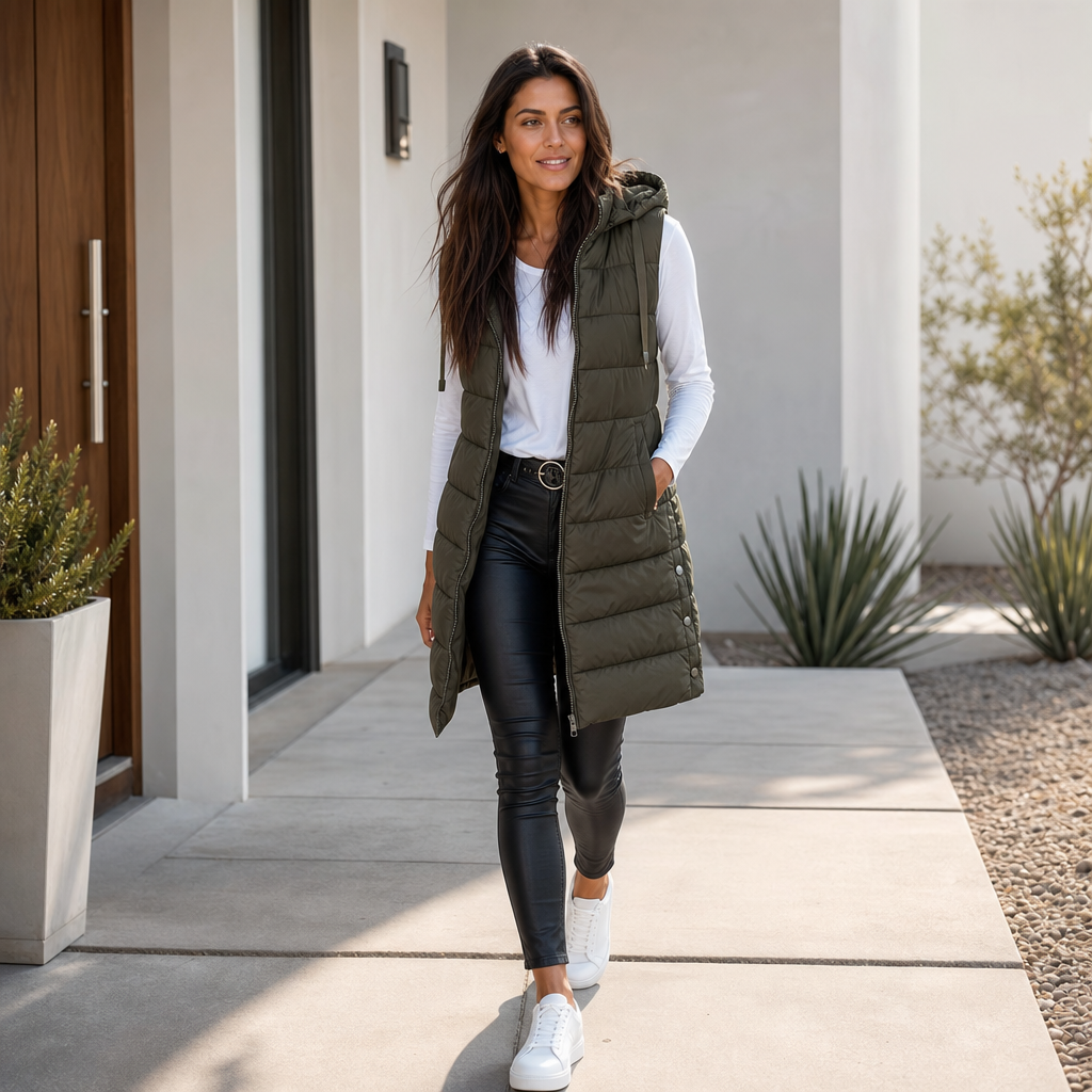 Wearbella | Longline Puffer Vest – Vielseitig für jeden Anlass