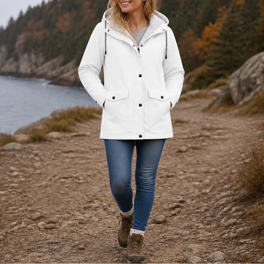 Windora | Fleece-Lined Winter Jacket – Warmer und Stilvoller Schutz für Damen