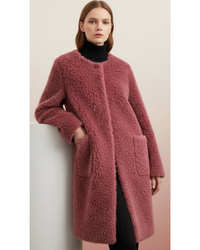 Clara | Elegant and cozy shearling coat