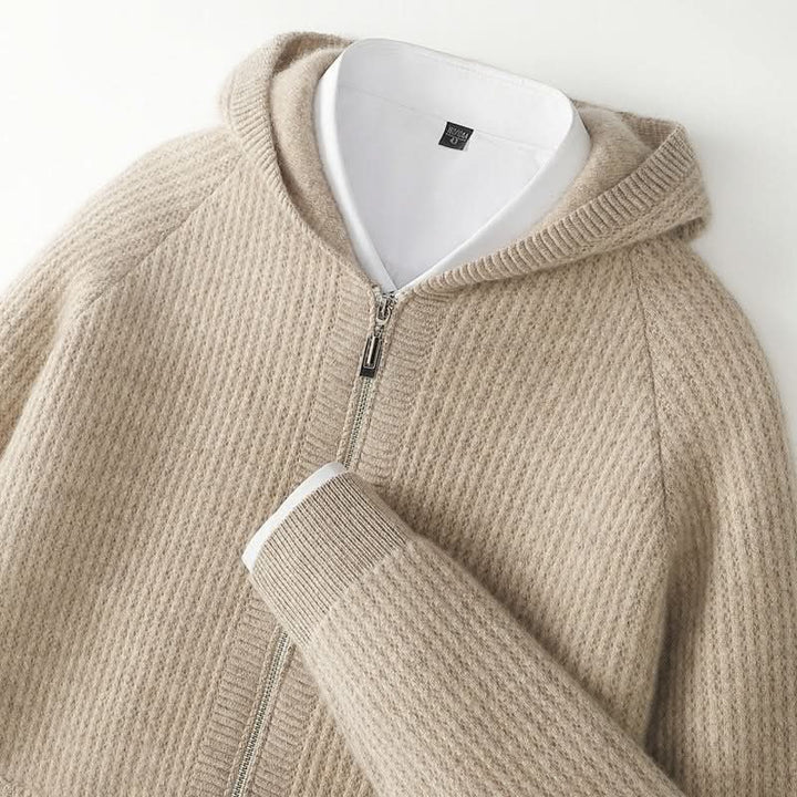 Sorrento | Cashmere Zip Hoodie – Weich und Luxuriös für Damen