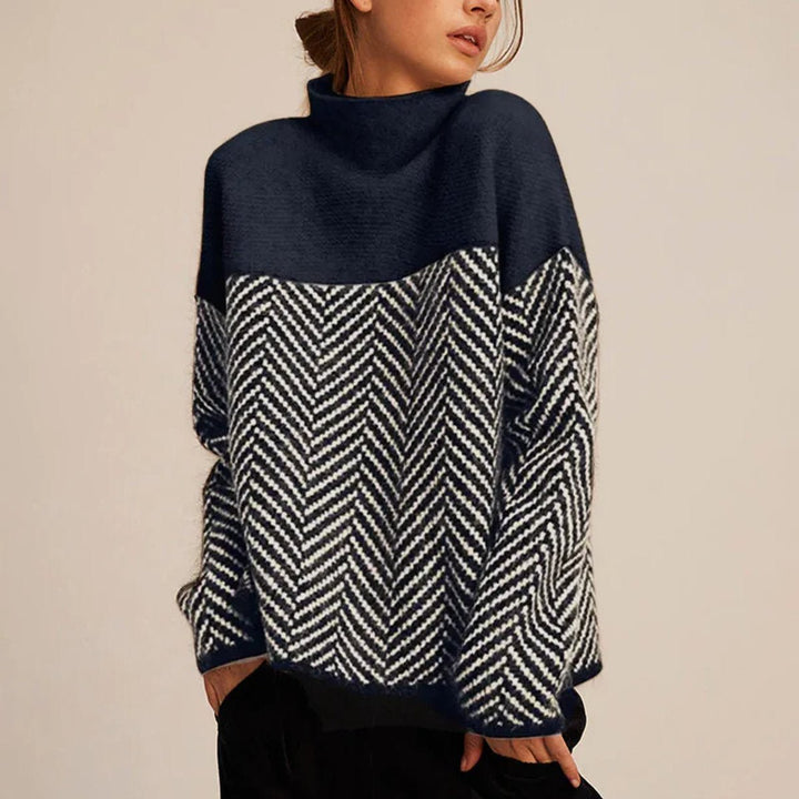 Greta | Rollkragen Pullover – Eleganter Oversized Schnitt für Damen