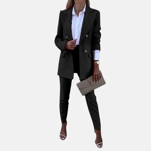 Birgit | Elegant and Modern Two-Piece Set with Blazer and Trousers