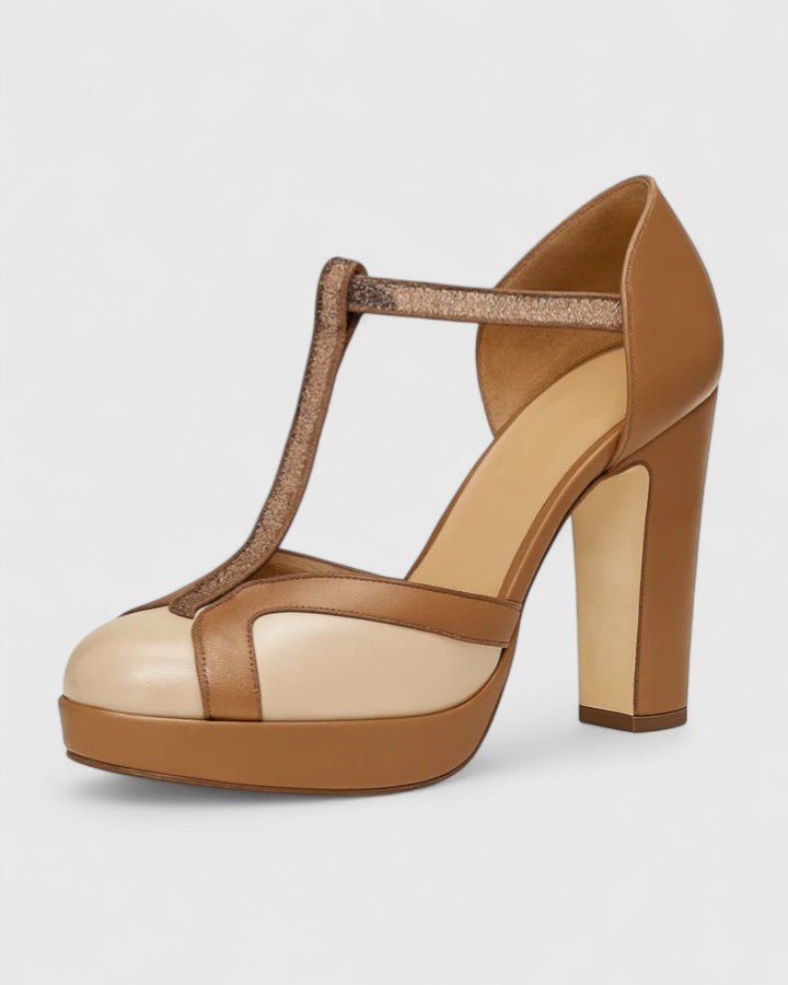 Nadia | Geschlossene Absatzschuhe – Eleganter Retro-Stil für Frauen