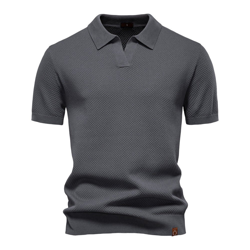 Carter | Polo-Shirt – Klassisches Strukturiertes Design für Männer