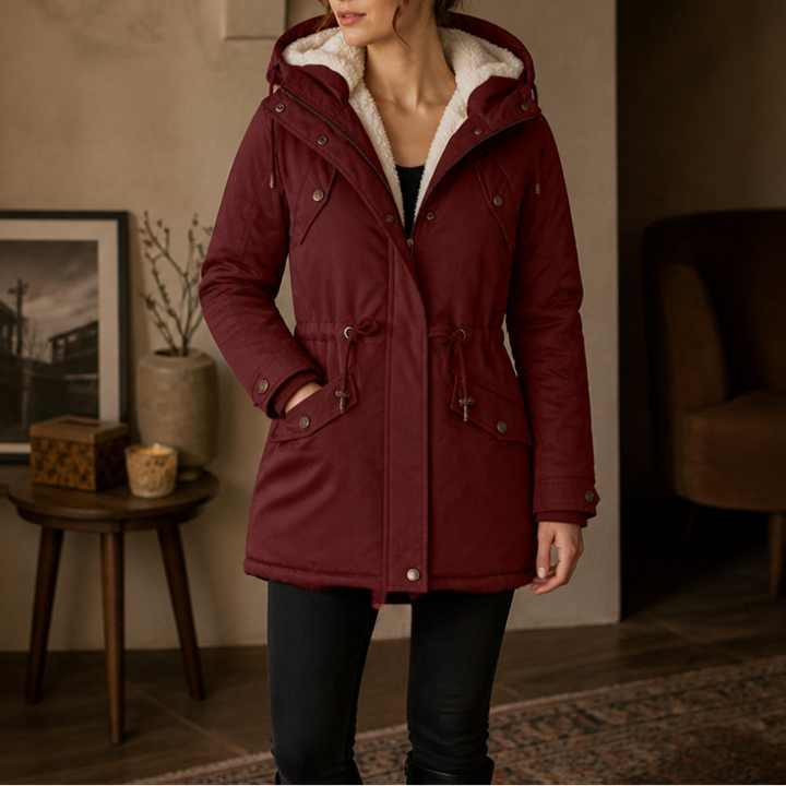 Warmbella | Padded Parka – Fleece-Lined und Tailliert für Frauen