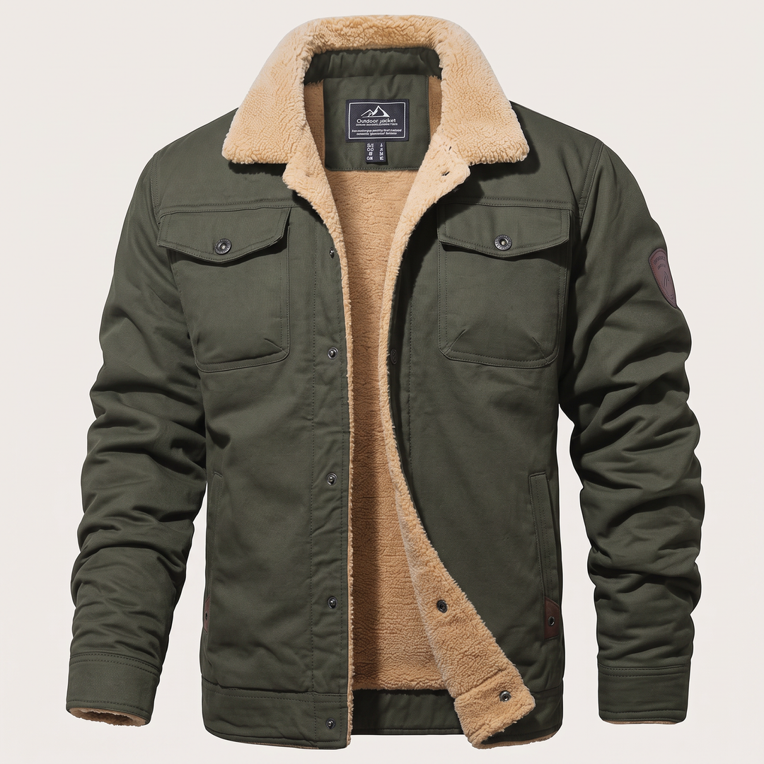 Casey | Fleece Bomber Jacket – Bequeme und Stilvolle Wärme