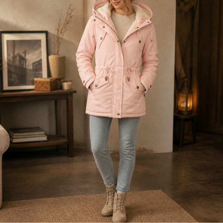 Warmbella | Padded Parka – Fleece-Lined und Tailliert für Frauen