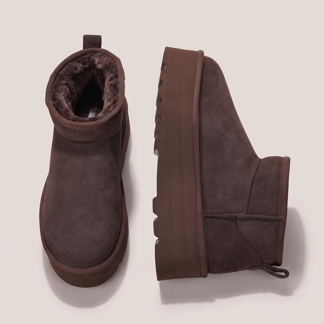 Velora | Shearling Ankle Boots – Wärmender Stil für Frauen
