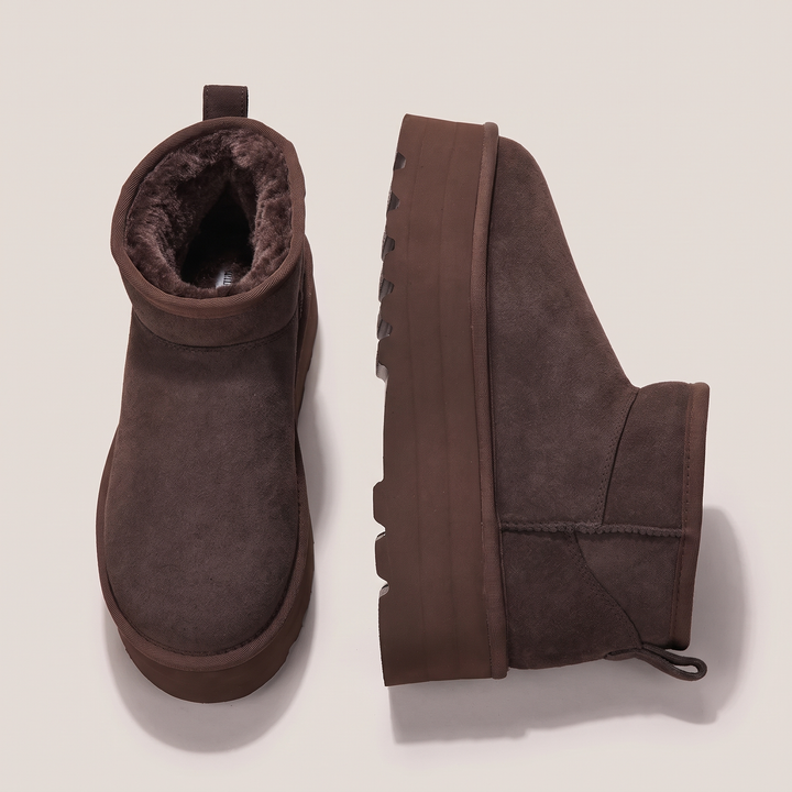 Velora | Shearling Ankle Boots – Wärmender Stil für Frauen