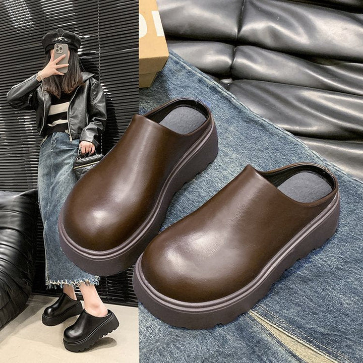 Laura | Elegant Platform Clogs with a Modern Statement Look