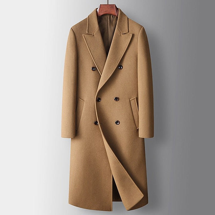 Gregor | Doppelreiher Mantel – Stilvoller, warmer Look für Männer