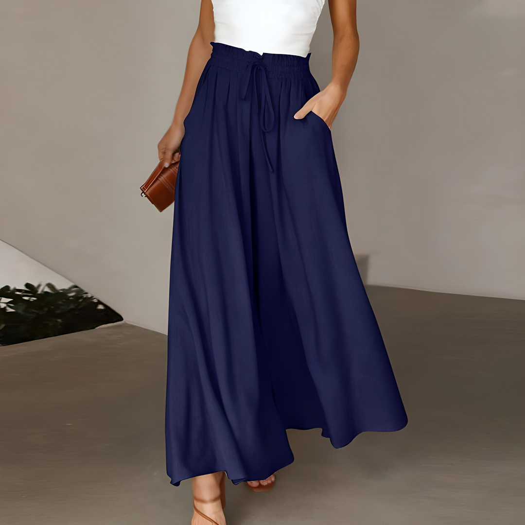 Sophie | Elegant and Airy Wide-Leg Trousers for Summer