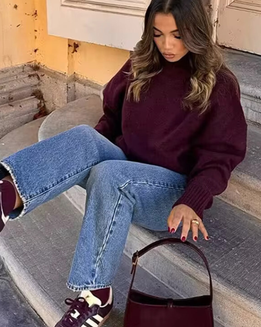 Isla | Knit Sweater – Soft Cozy Design for Women