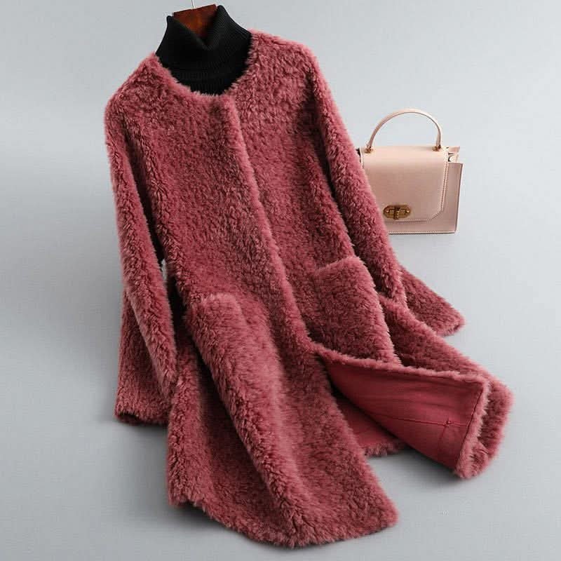 Hollmere | Shearling Coat – Elegante Damenmode für den Winter
