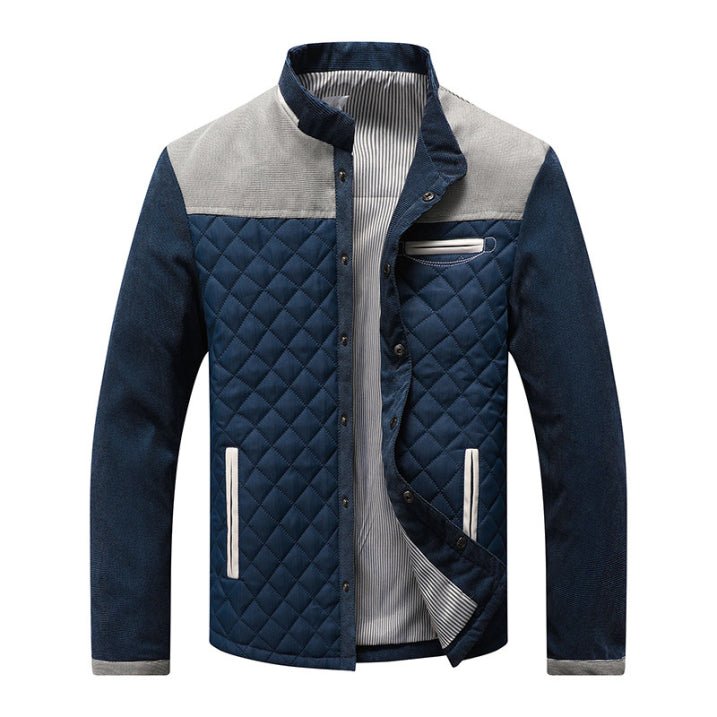 Niklas | Steppjacke im Zweifarbigen Design für Herren