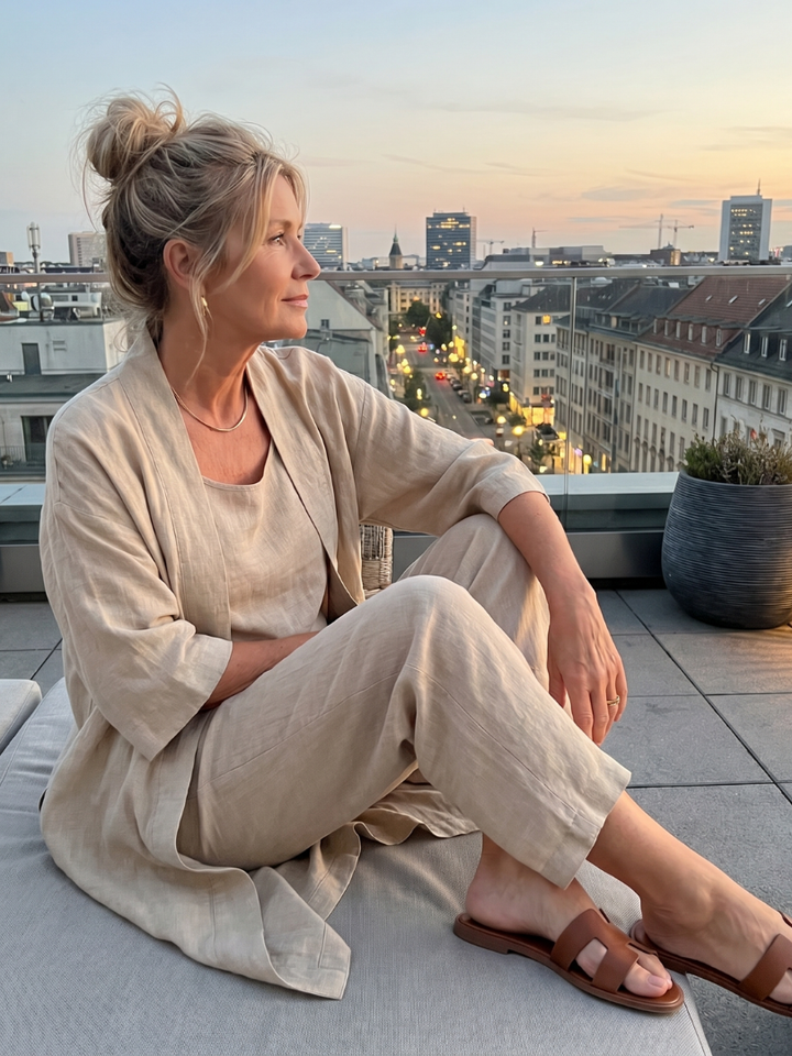 Yael | Drei-Teile Set – Lockerer Style für Frauen