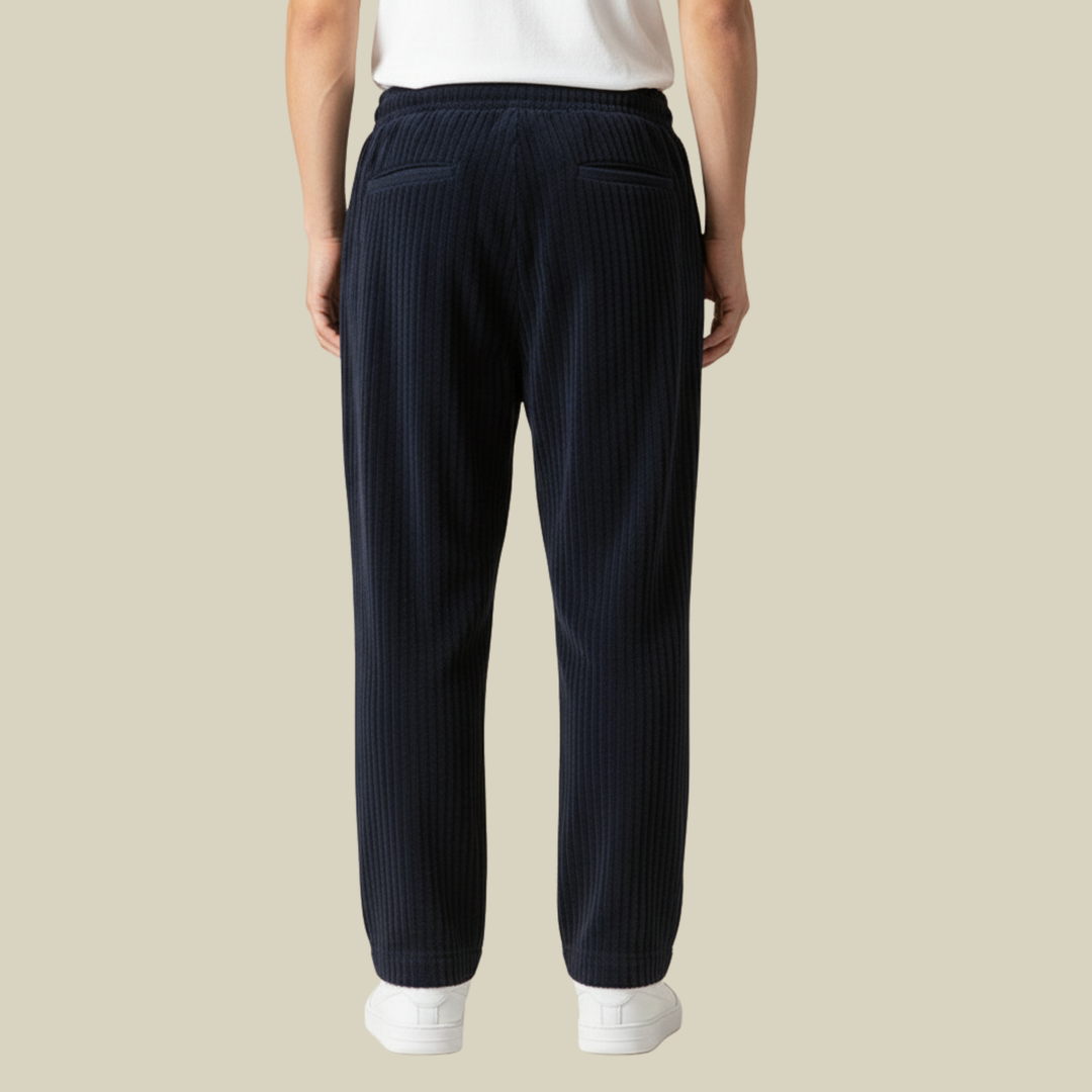 Masaaki | Cordhose – Bequeme Eleganz mit Elastischem Bund
