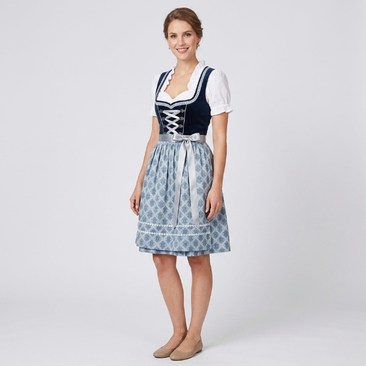 Kristin | Oktoberfest Dirndl Dress with Romantic Ruffle Details