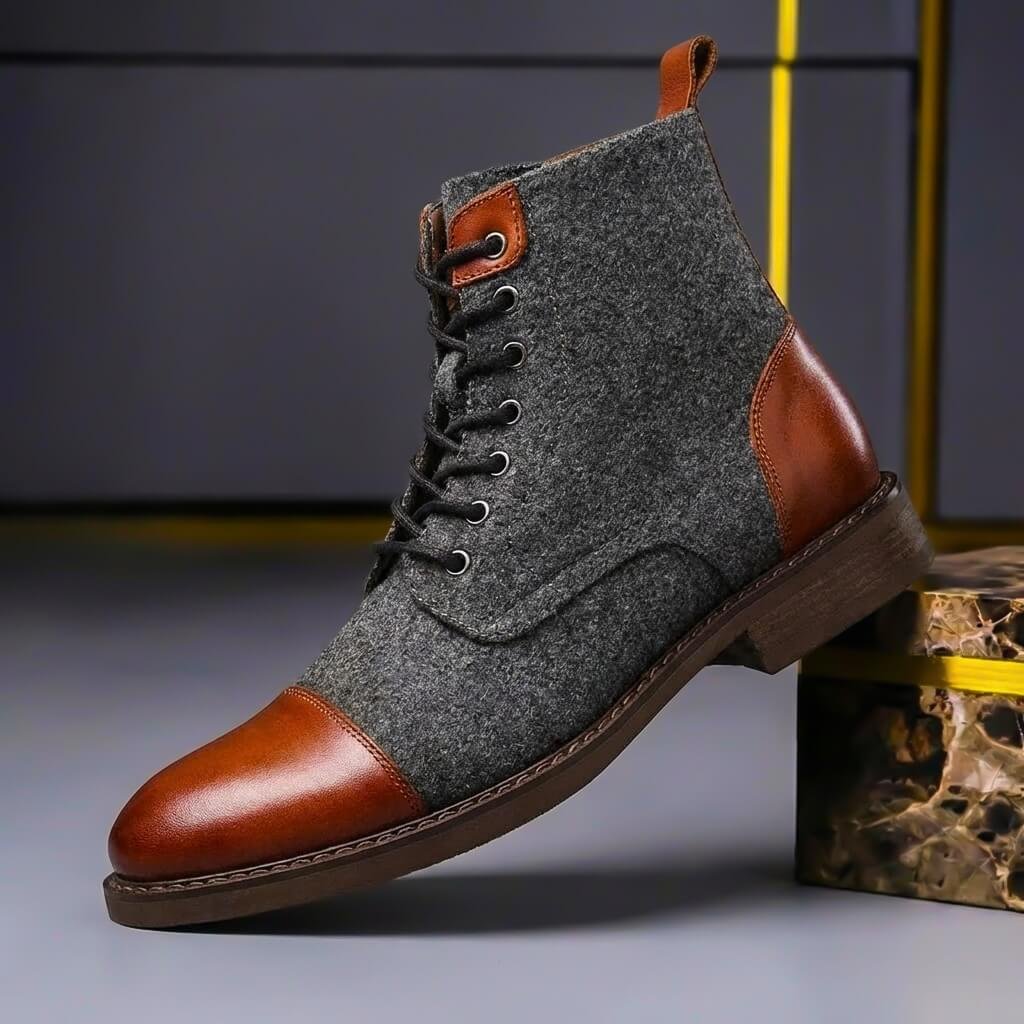Fletcher | Lederwolle Boots – Stilvolle Handarbeit für Männer
