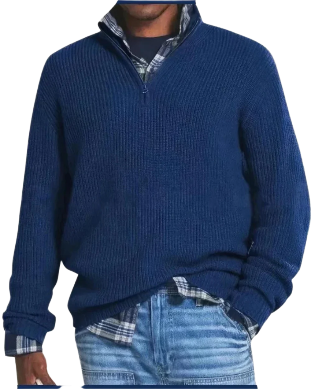 Dario | Zip Sweater – Moderner Stil für Männer