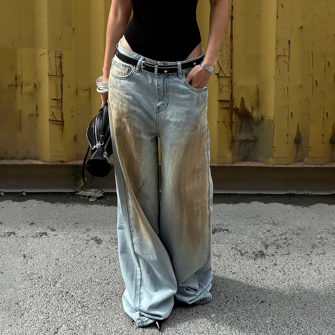 Nora | Retro-Inspired and Cozy Wide-Leg Jeans