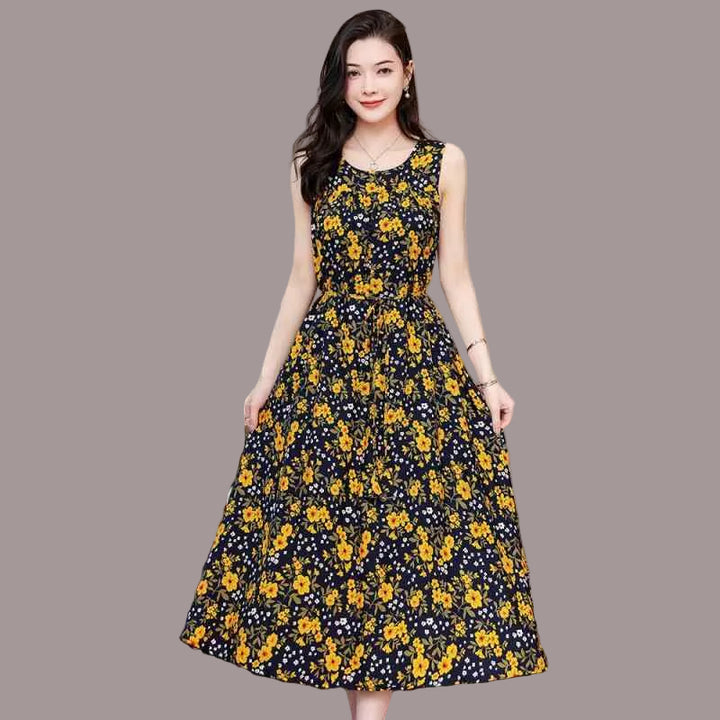 Alessia | Elegant Sleeveless Maxi Dress