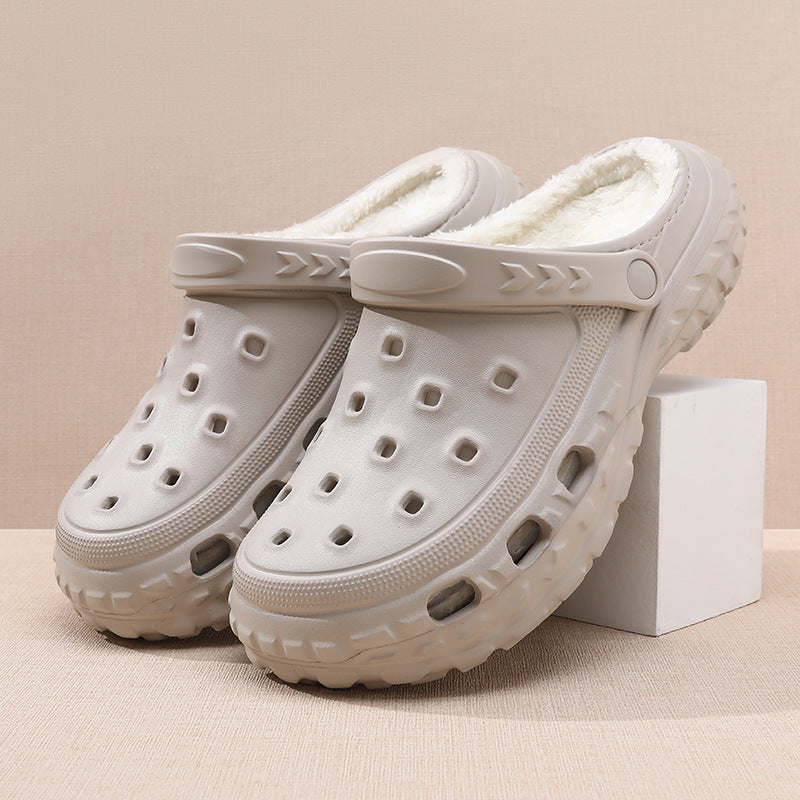 Tobias | Lined Fleece Clogs for Warm, Cozy Moments