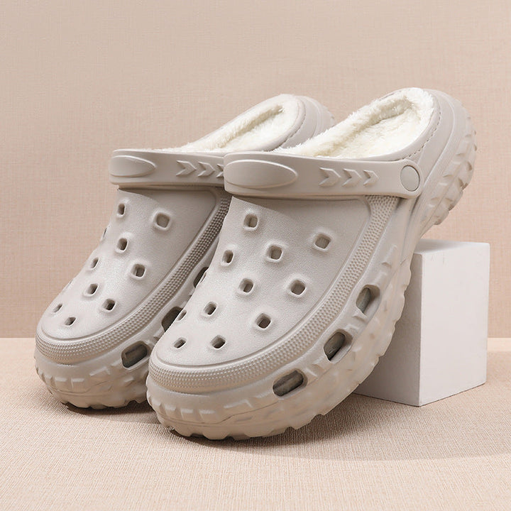 Tobias | Lined Fleece Clogs for Warm, Cozy Moments