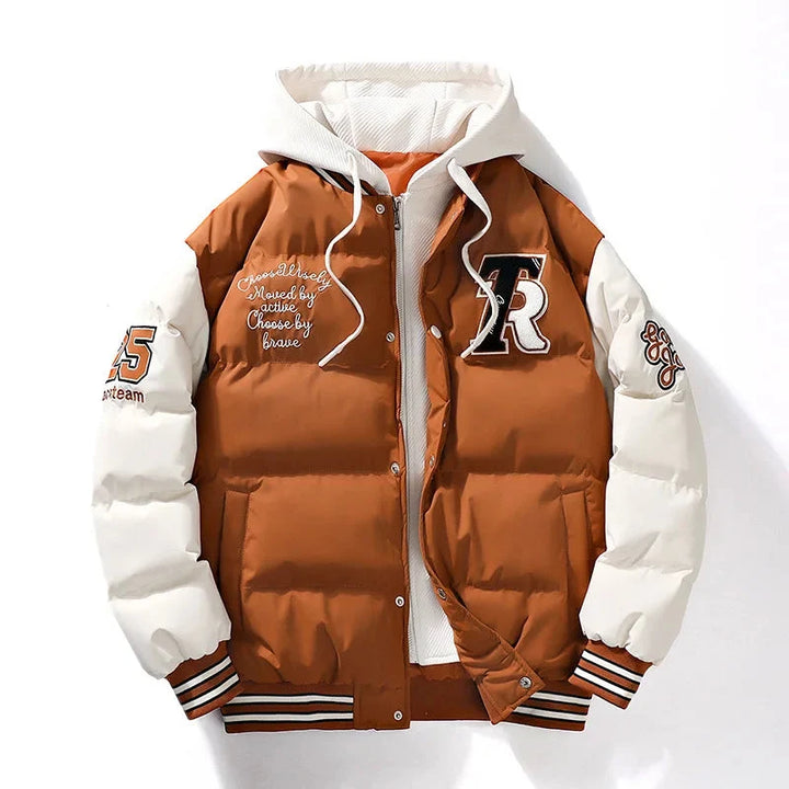 Velora | Puffer Jacket – Elegante Kapuzenjacke für Männer