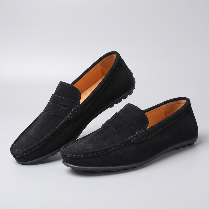Verona | Suede Loafers – Eleganter Slip-On Stil für Männer