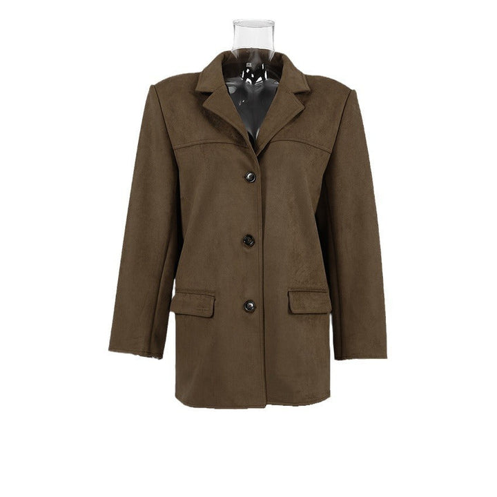 Heike | Eleganter Und Stilvoller Suede Blazer
