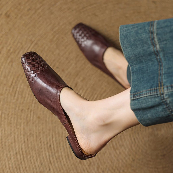 Lucia | Elegant and Stylish Leather Slides