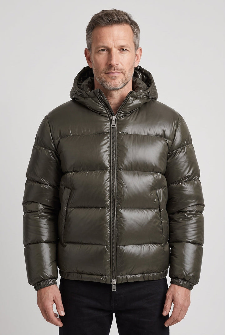 Zephyr | Herren Steppjacke – Lässiger Schnitt mit Kapuze