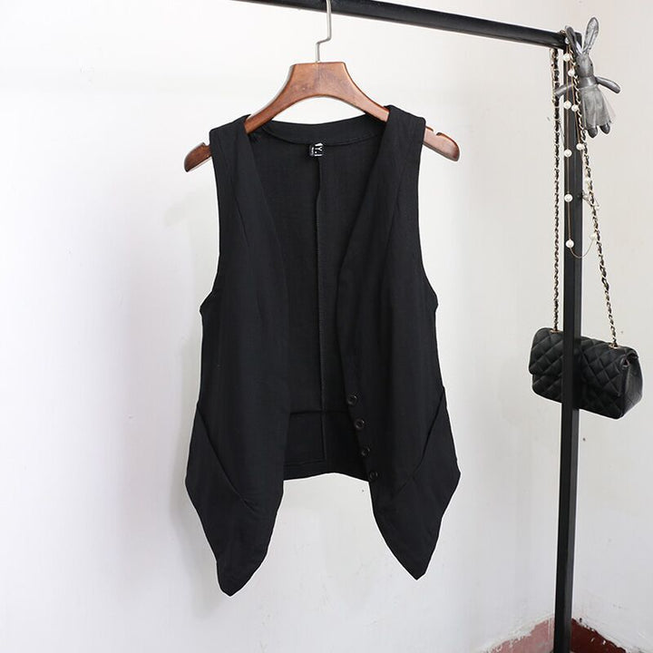 Ursula | Elegant and Lightweight Linen Vest for Women