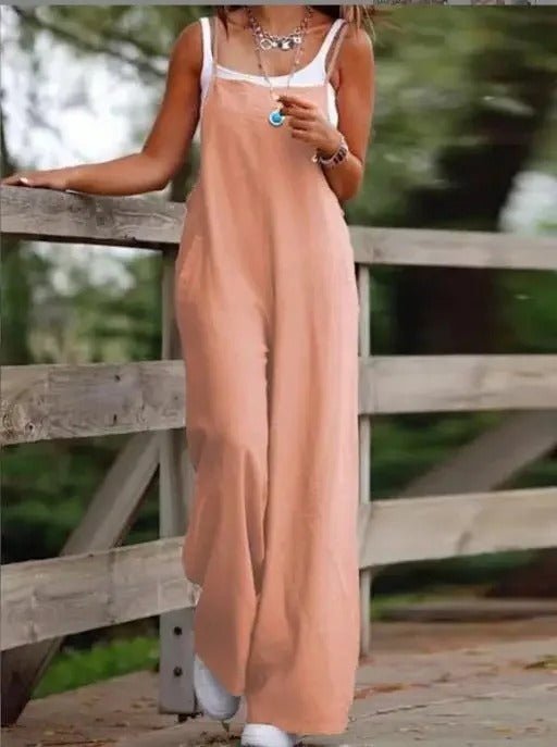 Elfriede | Damen Jumpsuit – Weit Beinschnitt für stilvolle Looks