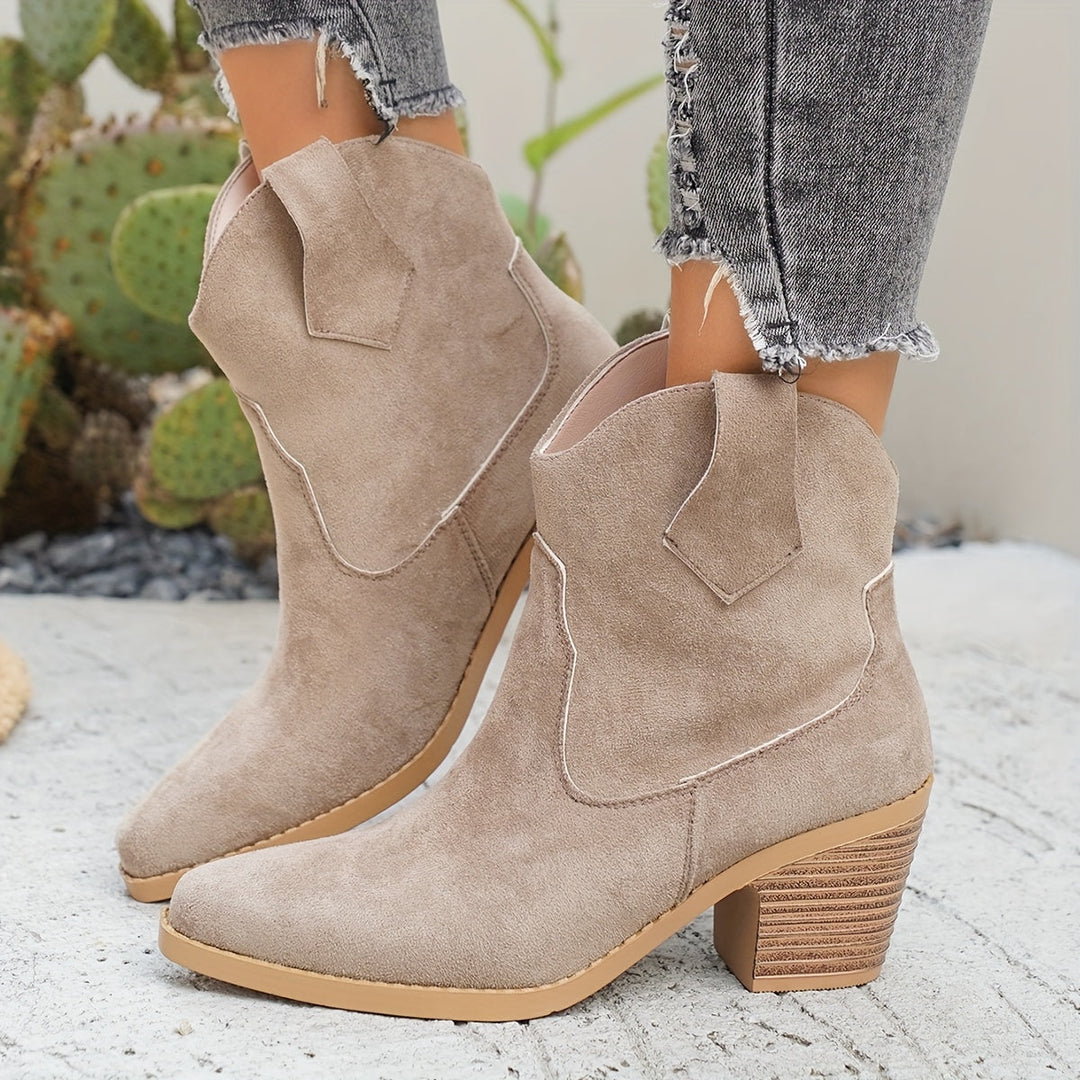 Isabella | Modische Und Elegante Western Stiefeletten