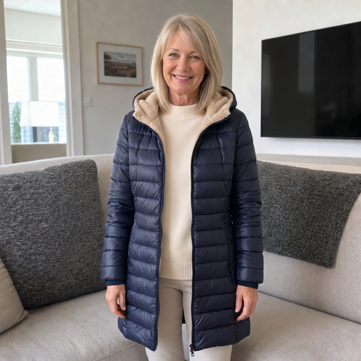 DAHLIA | Mid-Length Parka – Bequeme Übergangsjacke