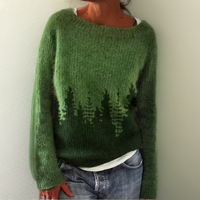 Valerie | Flauschiger Oversize-Strickpullover Für Damen