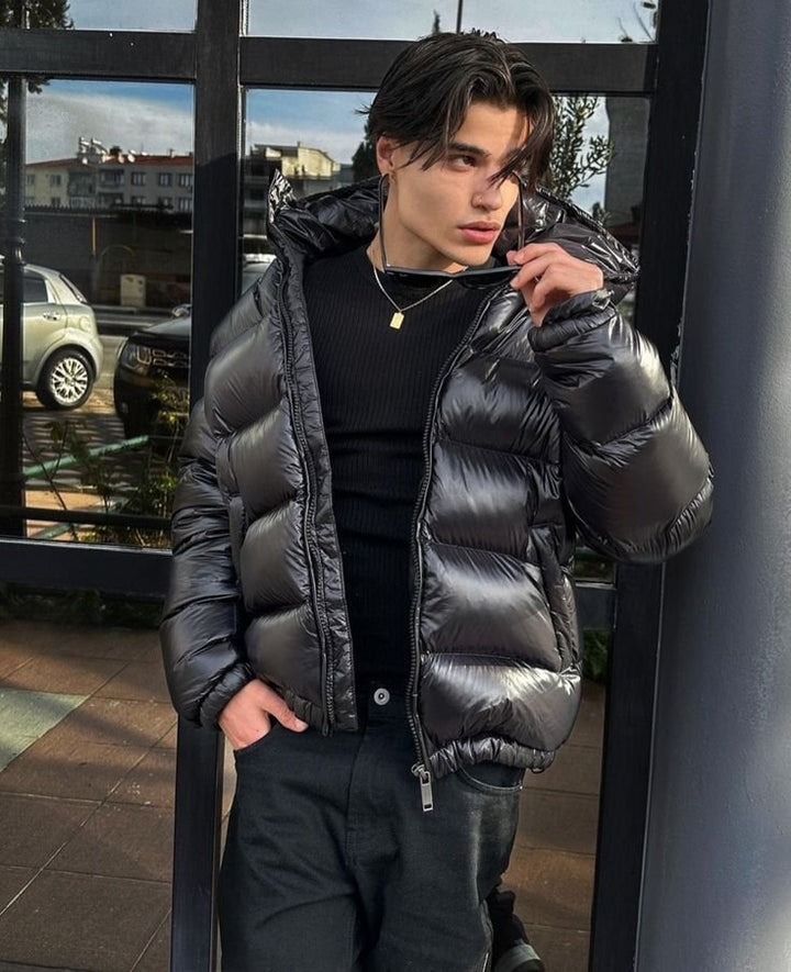 Drune | Pufferjacke für Herren – Stylisher Kapuzenstil
