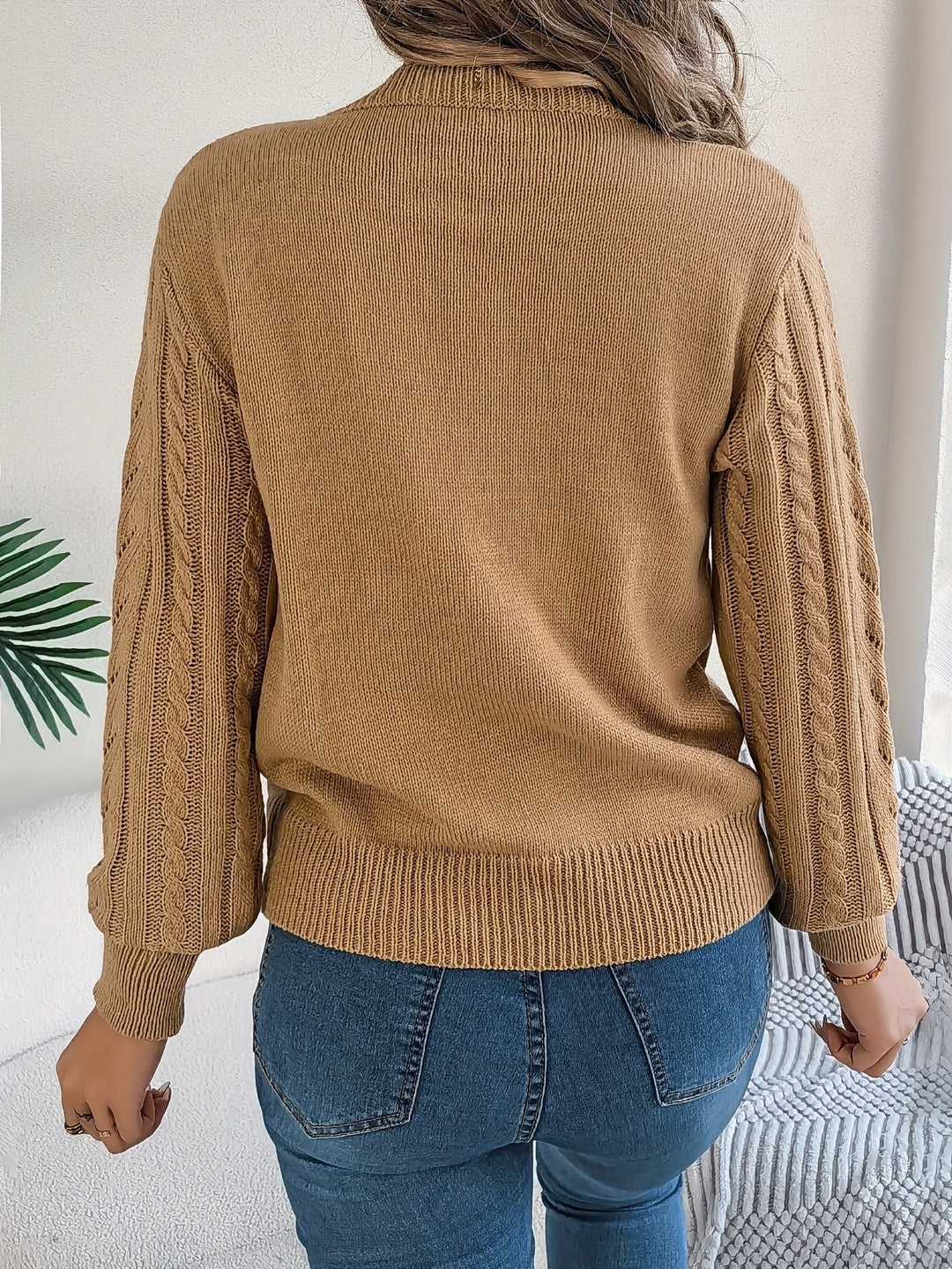 Blythe | Strickpullover mit Kabelmuster