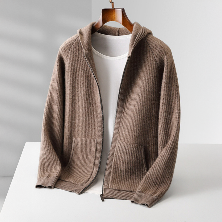 Sorrento | Cashmere Zip Hoodie – Weich und Luxuriös für Damen