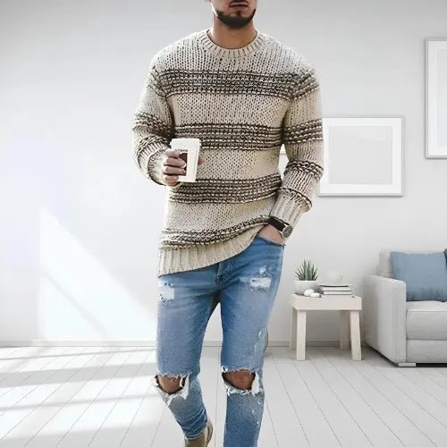 Jürgen | Feinstrickpullover – Zeitloser Komfort für Männer