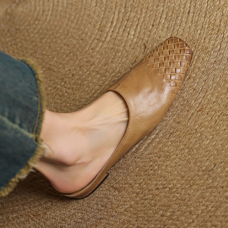 Lucia | Elegant and Stylish Leather Slides