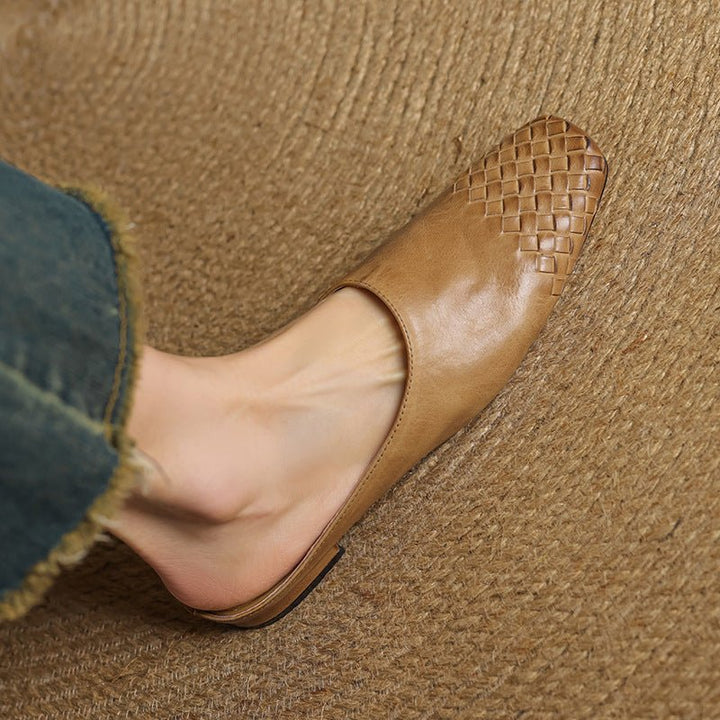 Lucia | Elegant and Stylish Leather Slides