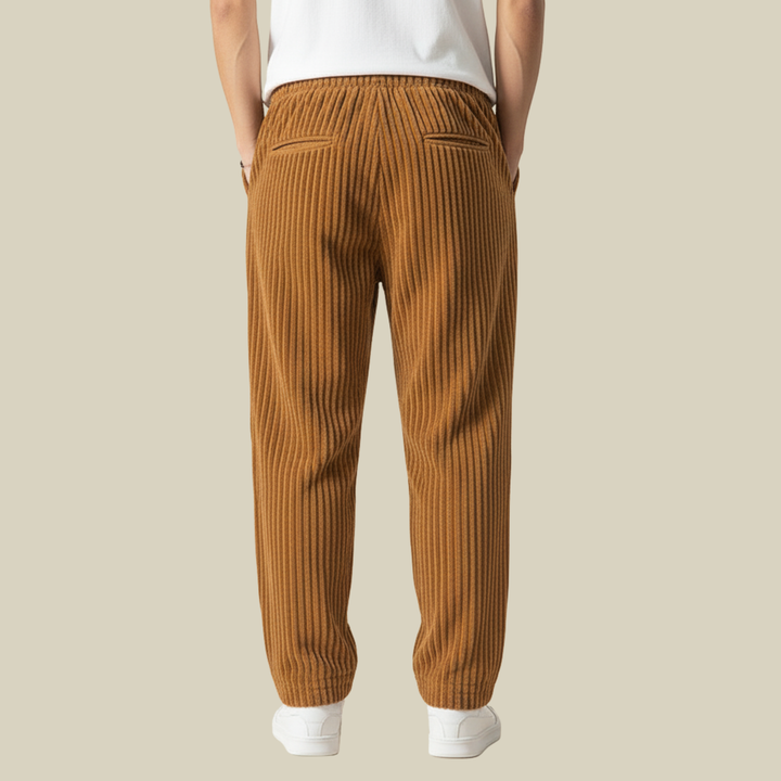 Masaaki | Cordhose – Bequeme Eleganz mit Elastischem Bund
