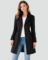 Camille | Classic Fitted Trench Coat with Timeless Elegance