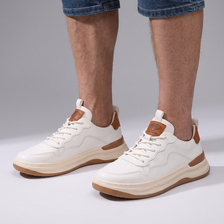 Hudson | Leder Sneakers – Eleganter Stil für Herren